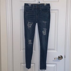 American eagle ripped  jeans